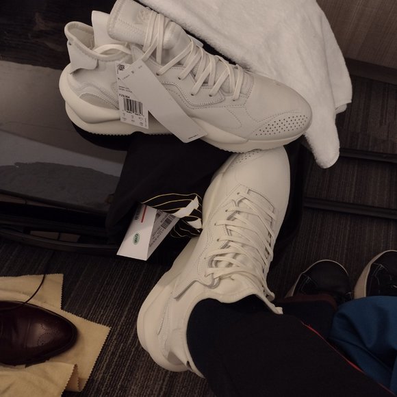 Yohji Yamamoto Y-3 White Sneakers 12.5 - Picture 16 of 16